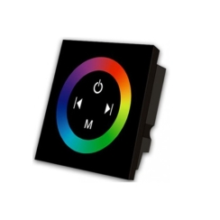 D-iL Стационариен черен touch RGB контролер, 144W