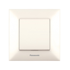 Единичен ключ СХ-1 Panasonic Arkedia Slim, крем