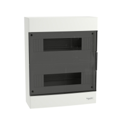 Апартаментно табло Schneider Easy9, 2 реда, 24 модула, опушена врата, откр. монтаж