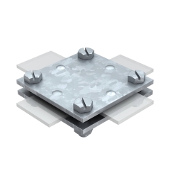 Кръстовиден съединител без междинна планка, 40mm, ST FT