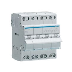 Разединителен превключвател /ум шалтер/ Hager SFT440, I-O-II, 4P, 40A, 400V