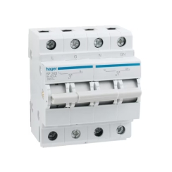 Разединителен превключвател (ум шалтер) Hager SF263, I-O-II, 2P, 63A, 250V
