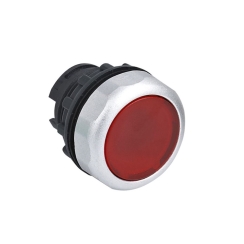 Бутон светещ LED NP8-10BND, 1NO, 110-220V, червен