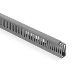 Перфориран кабелен канал, 25x60mm, 1m, сив
