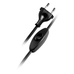 Кабел с ключ и щепсел Vivalux CB6323/12/8, 2m, черен