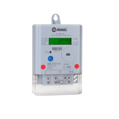 Еднофазен електронен електромер Makel, 5-100A