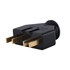 Трифазен щепсел Meloplam 3P+E, 25A, 380V, черен