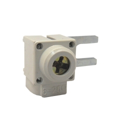 Захранваща клема Schrack, вилична, ъглова, 6-50mm²