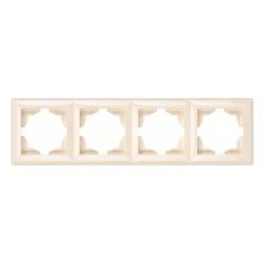 Четворна рамка Gunsan Visage, бежов/крем