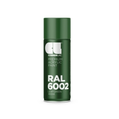 Акрилна спрей боя Cosmos Lac, RAL 6002 Leaf Green/Листно зелено, 400ml