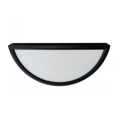 LED панел полумесец D-iL Half Circle, 18W, 4000K, IP45, черен