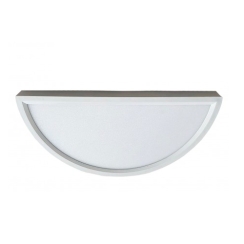 LED панел полумесец D-iL Half Circle, 18W, 4000K, IP45, бял