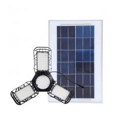 LED соларен сгъваем осветител D-iL, 6500K, 6W