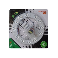 LED модул за плафон, 9W, 4500K, 120x30mm