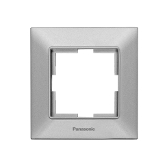Единична рамка Panasonic Arkedia Slim, светло сиво