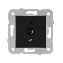 Механизъм TV розетка, Panasonic Karre Plus, черен