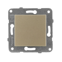 Механизъм единичен ключ сх. 1 Panasonic Karre Plus, бронз