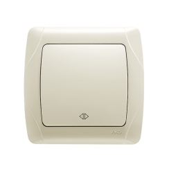 Кръстат ключ сх. 7 Viko Carmen, бежов/крем