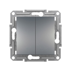 Механизъм двоен ключ сх. 5 Schneider Asfora, стомана