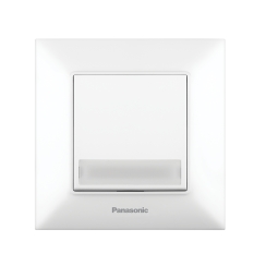 Бутон звънец Panasonic Arkedia Slim, бял