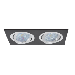 Луна от екстрадиран алуминий Vivalux Style SL622, черна