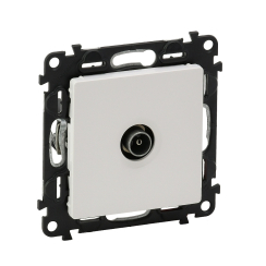 Механизъм TV розетка 1dB Legrand Valena Life, бял