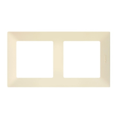 Декоративна двойна рамка Legrand Valena Life, бежов/крем