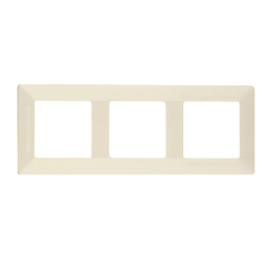 Декоративна тройна рамка Legrand Valena Life, бежов/крем