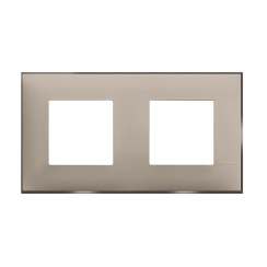 Декоративна рамка bticino Classia, 2+2 модула, крем сатен