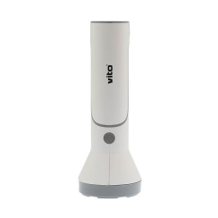 Презареждащ LED фенер Vito Lampas-8, 3+1W, 6000K, 1200mAh, бяло-сив