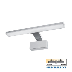 LED осв. тяло за баня Vivalux Armi, 8W, 3000-4000K, IP44, хром