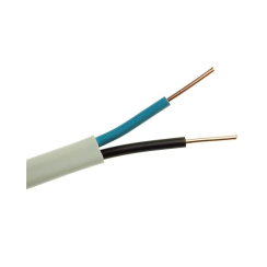 Плосък инсталационен безмостов кабел E-YDYp 2x4mm²