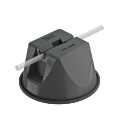 Покривен държач за плосък покрив Obo Bettermann 165 MBG, Rd 6mm