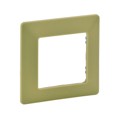 Декоративна единична рамка Legrand Valena Life, жълто/лайм