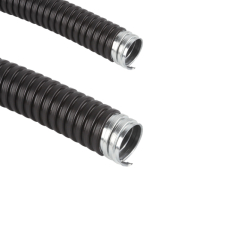 Гофрирана метална тръба с PVC изолация и тел, Ф20.4/14mm