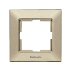 Единична рамка Panasonic Arkadia Slim, бронз