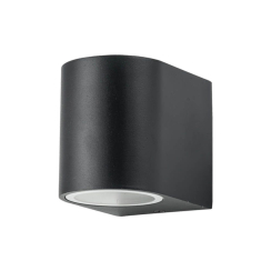 Осветително тяло Vivalux Porto/R, 1xGU10, IP44, черно