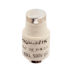 Патрон за предпазител E33, 63A, 500V