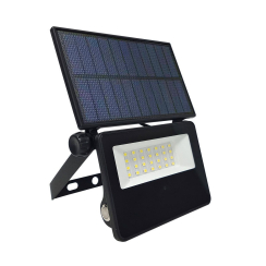 Соларен LED прожектор Vivalux Edan, микровълнов сензор, 4000K, IP54