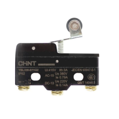 Микроключ Chint YBLXW-5/11G2 с ролка на късо рамо, 1NO+1NC