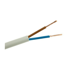 Кръгъл инсталационен проводник H03VV-F (ШВПЛ-Б), 2 x 0.75mm2
