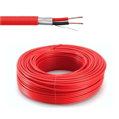 Кабел за пожароизвестяване Fire Alarm, 2x1.5mm2, червен
