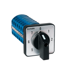 Пакетен гърбичен прекъсвач LW26-20 4.I7168/7, 20A, 7 нива, 8 поз, IP42