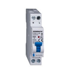 АП+ДТЗ Schrack Amparo 1+N / 1M, 10A, 30mA, крива B, тип A
