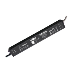 LED захранване Vito Poseidon Slim 24VDC, 36W, 1.5A, IP67