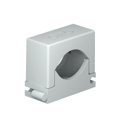 Редова притискаща скоба Obo, RD 12-20mm, светлосива