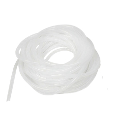 Спирална лента за кабел, 6x8mm, прозрачна 25м