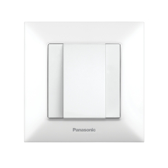 Кабелен извод Panasonic Arkadia Slim, бял