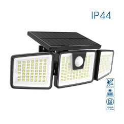 Соларно LED тяло със сензор Vivalux Bat Solar, 7W, 6400K, IP44