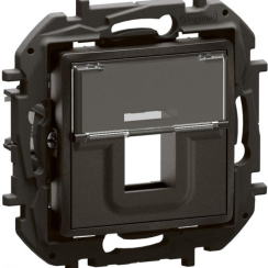 Розетка RJ45 Keystone Niloe New Legrand, черна